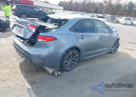 2021 Toyota Corolla Se from USA, damaged, VIN JTDS4MCEXMJ071699